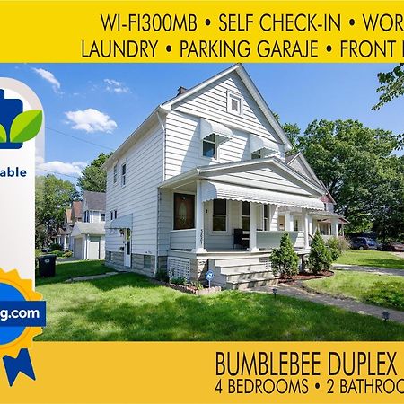The Amber Retreat - Brooklyn Centre Comfort - Charming Space For Families, Couples & Business Travelers Near Downtown - With 300Mb Wifi, Parking & Self Check-In 클리블랜드 외부 사진